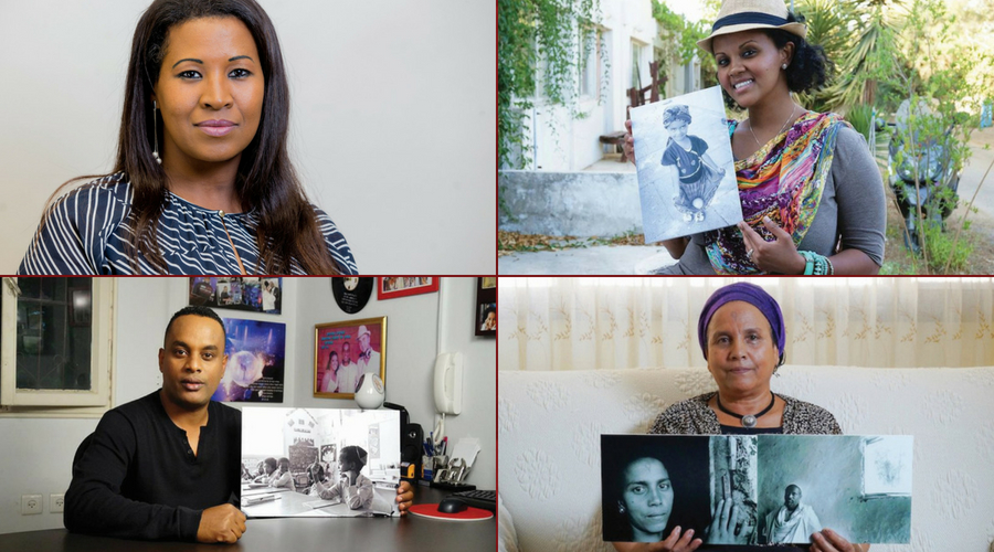 Image of artists and their work