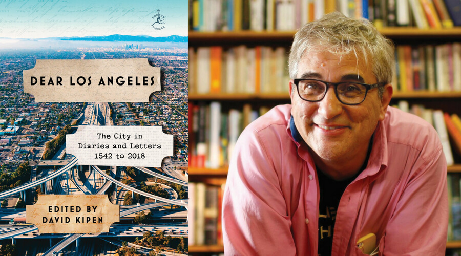 Image of Dear Los Angeles Book Cover and Author David Kipen
