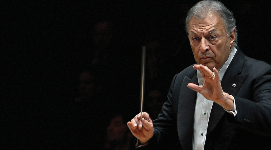 Image of Zubin Mehta conducting
