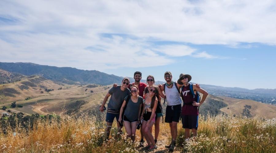 BCIers on a hike