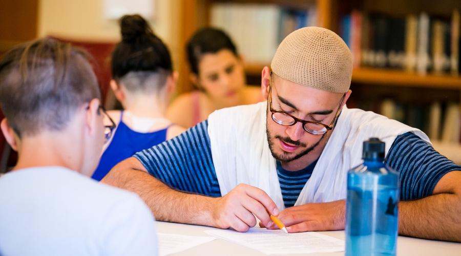 Photo of BCIer studying