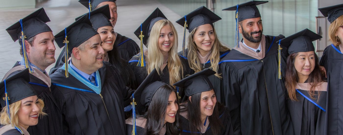 Photo of graduates at commencement