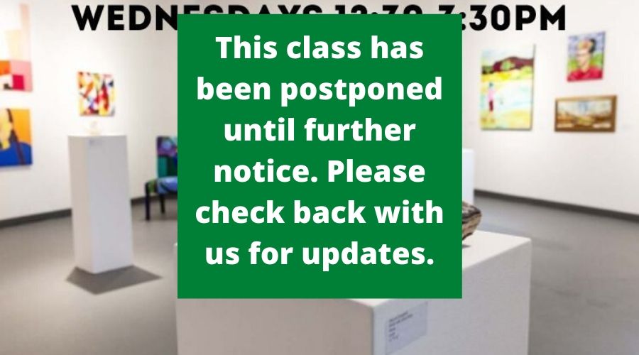 this class has been postponed through the first week of April, 2020. Please monitor your email for updates from instructors