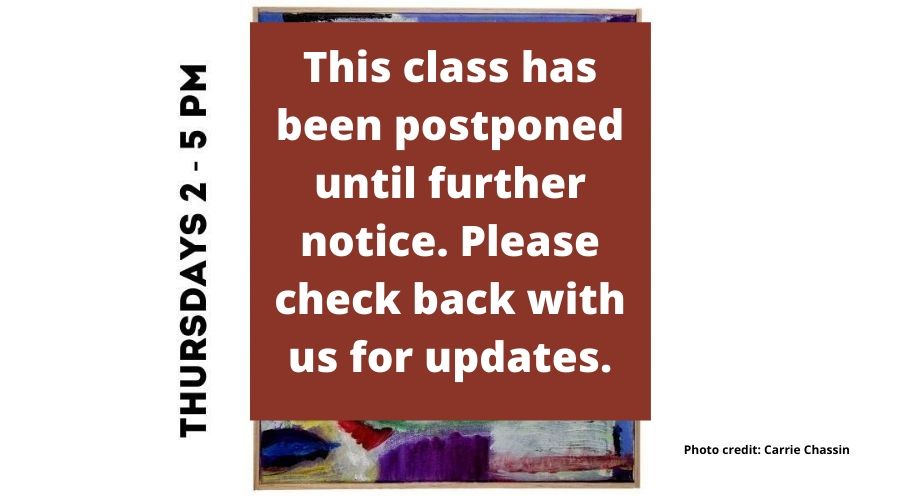 this class has been postponed through the first week of April, 2020. Please monitor your email for updates from instructors
