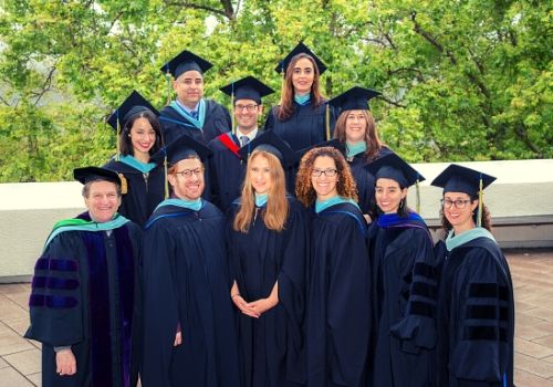 Group of graduating students