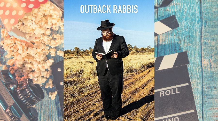 movie poster for Outback Rabbis