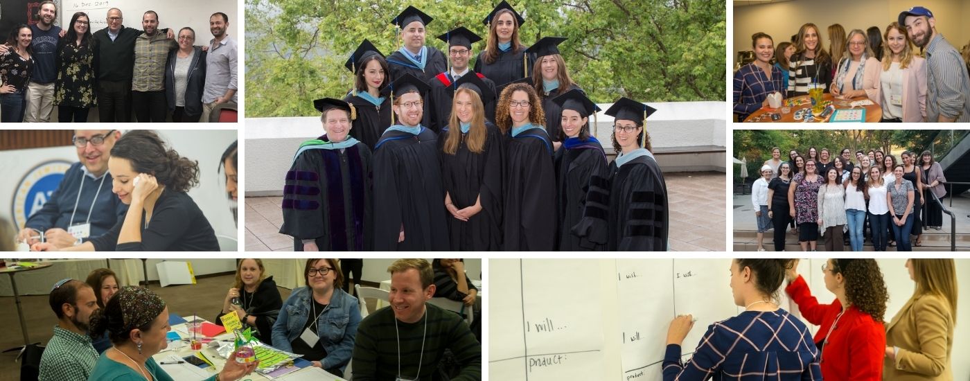 Collage of Grad School photos