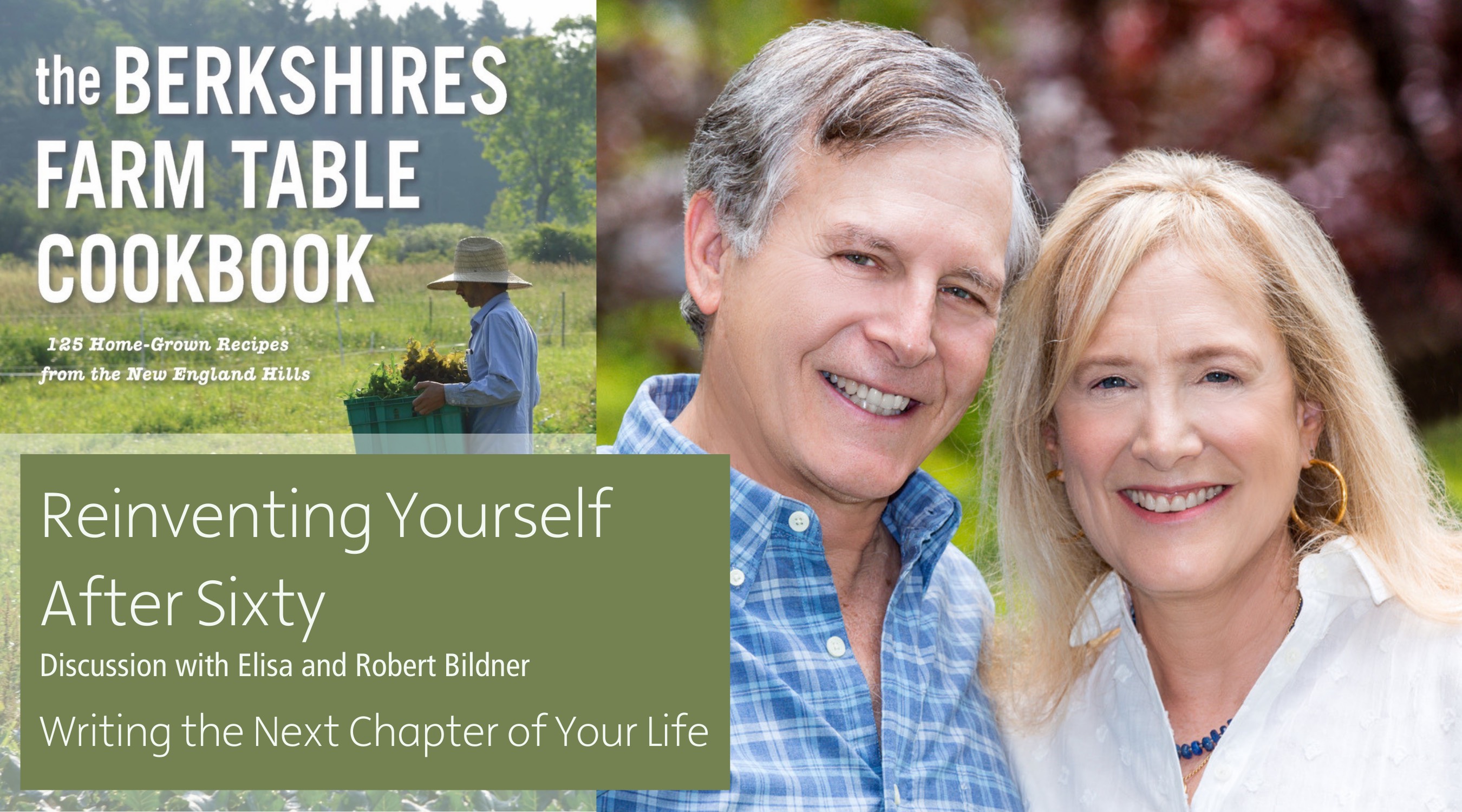 Image of Robert and Elisa Bildner and Farm Table Cookbook