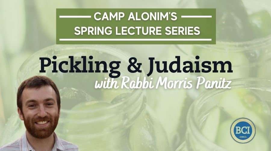 Pickling & Judaism with Rabbi Morris 