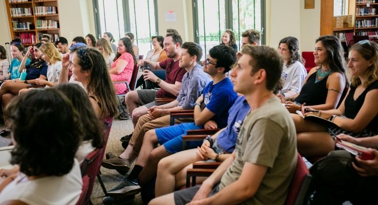 Photo of BCIers Listening to Lecture