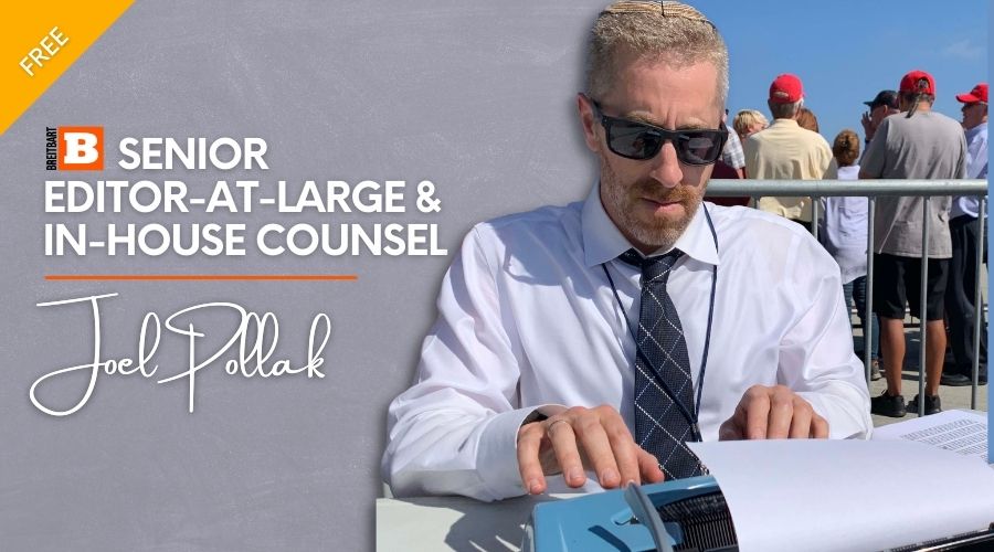 Joel Pollak AJU advertisement banner