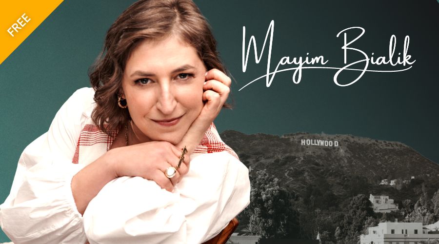 Mayim Bialik graphic