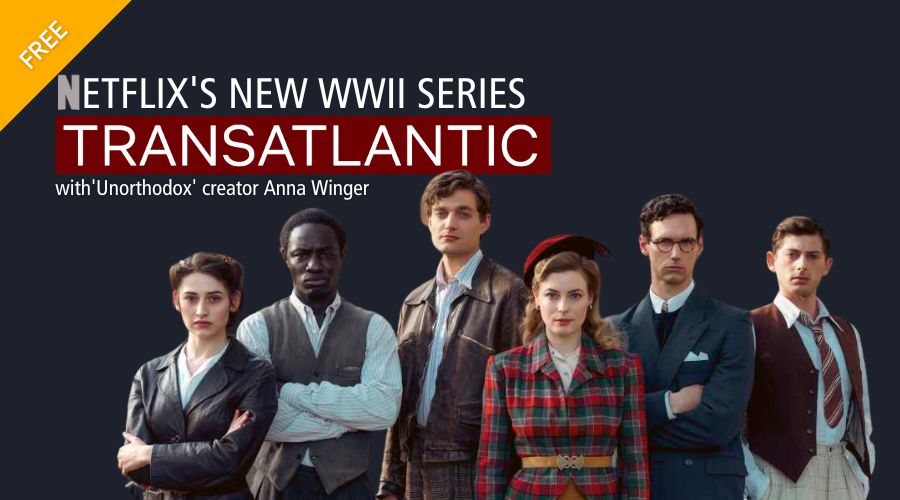 Netflix wwII Series Transatlantic FREE graphic