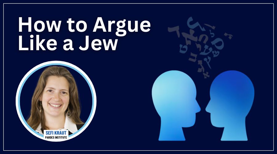 How to Argue Like a Jew (1)