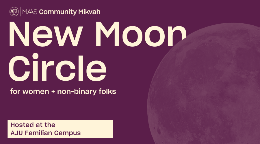 New Moon Circle Graphic