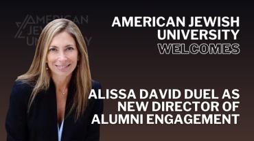 AJU Welcomes Alissa David Duel as New Director of Alumni Engagement with Headshot