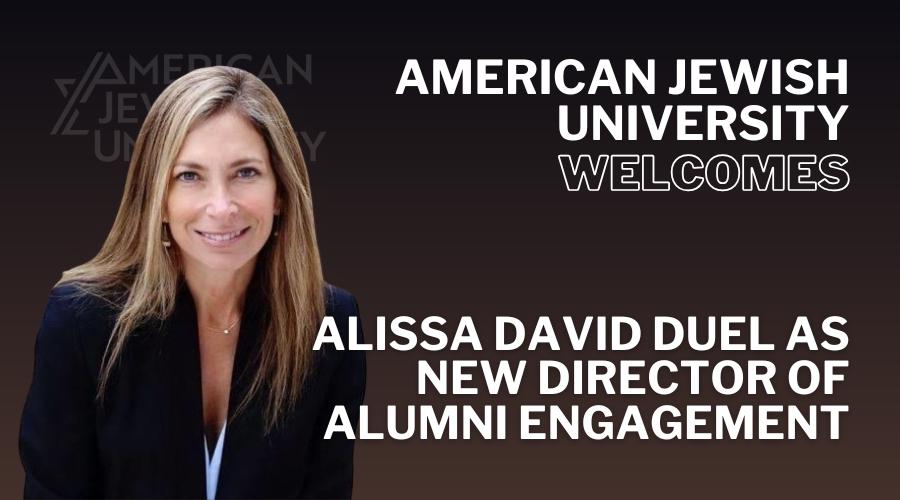 AJU Welcomes Alissa David Duel as New Director of Alumni Engagement with Headshot